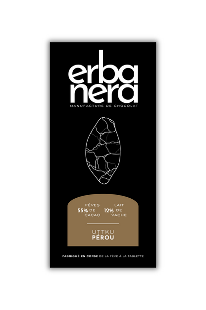 Chocolat Dark Milk - Utkku, Pérou - 55%