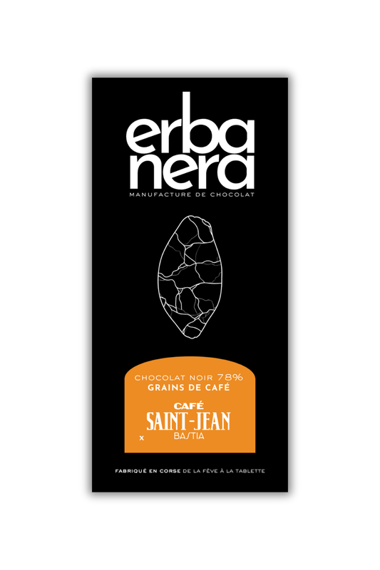 ÉDITION LIMITÉE - Chocolat noir 78% & Grains de café