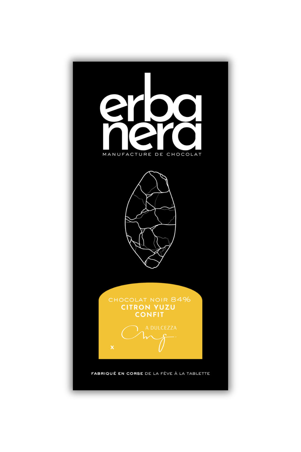 ÉDITION LIMITÉE - Chocolat noir 84% & Zestes de Citrons Yuzu confits