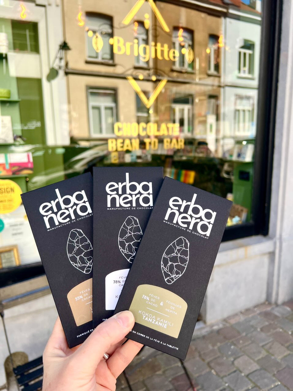 Erba Nera Brigitte Chocolat Bruxelles