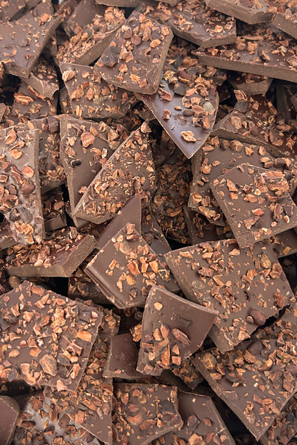 Éclats de chocolat au grué de cacao - Kokoa Kamili, Tanzanie - 78%