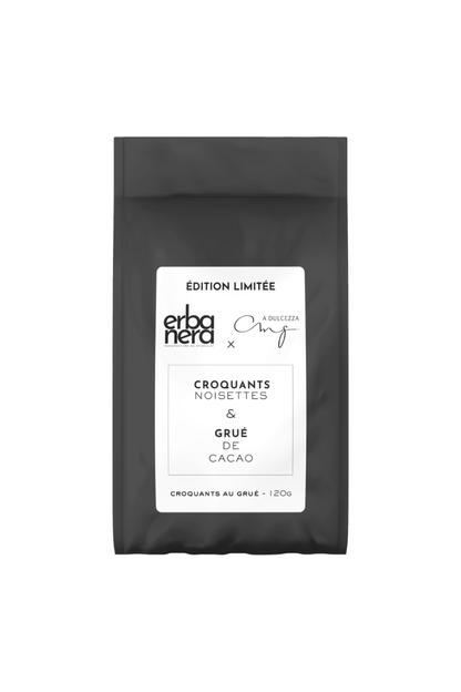 ÉDITION LIMITÉE x A Dulcezza - Croquants Noisettes & Grué de cacao