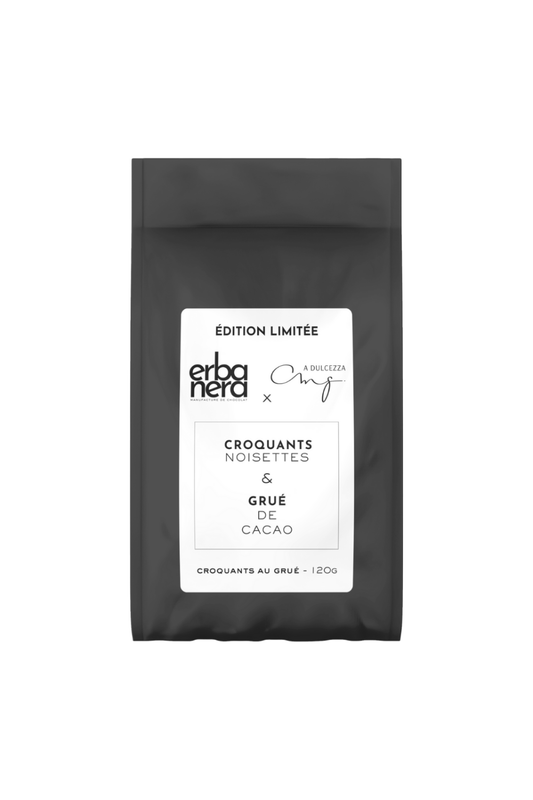 ÉDITION LIMITÉE x A Dulcezza - Croquants Noisettes & Grué de cacao